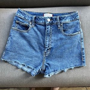 Aritzia’s Sunday Best Denim Shorts